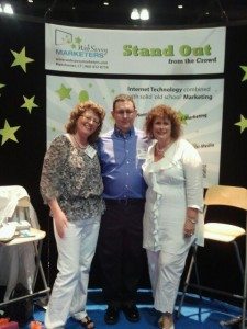 Carolyn Griswold, Henry Liss, Beth Devine at CT Business Expo