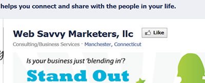 Web Savvy Marketers Facebook Page