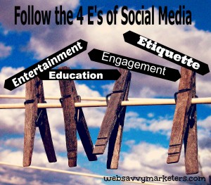 4 E's of social media
