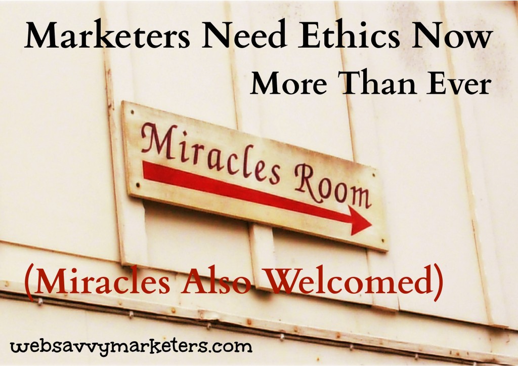 marketers need ethics